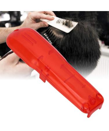 Hair Clipper Replacement Cover Professional Hair Clipper Replacement Shell Hair Clipper Transparent Protective For Hair Clippers Beautymisc Cover Suitable For Wahl (Red)