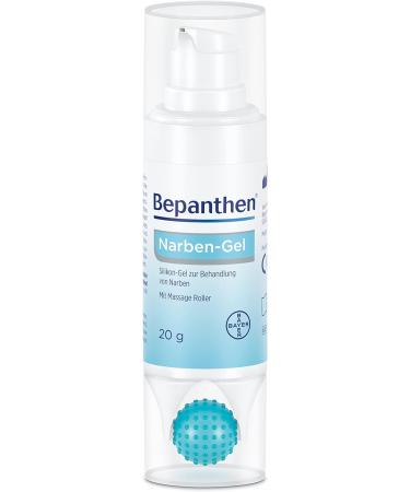 Bayer Bepanthen Scar Gel 20g - Smoother Less Noticeable Scars with Massage Roller | Relieves Itching & Tension | Ships Internationally - Buy Online on GoSupps.com