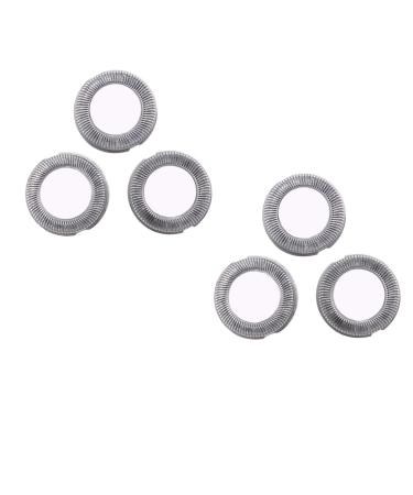 T te De Rasoir De Rechange Compatible Avec Philips HQ56 HQ55 HQ4+ HQ3 YQ6008 YQ6108 HQ6900 HQ6990 HQ6843 HQ300 HQ64 HQ916 Lame De Rasoir(6pcs)