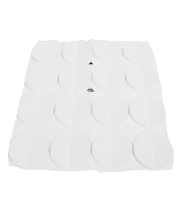 16 Pairs Shoe Sole Repair Patch Rubber Slip Resistant Worn Heel Repair Patch Durable Nonslip Antislip Arch Support Practical for All Shoes (White)