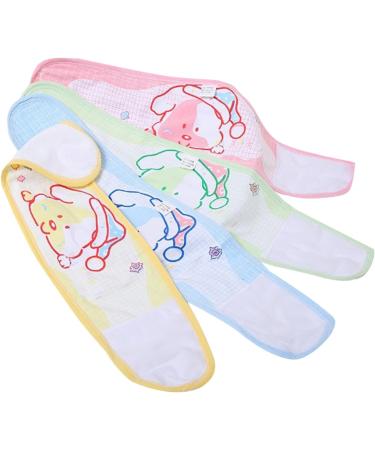Goohochy Cotton Baby Umbilical Belt | 4-Piece Navel Care Set for Newborns | Gentle Abdominal Protection & Comfort - Buy Online on GoSupps.com