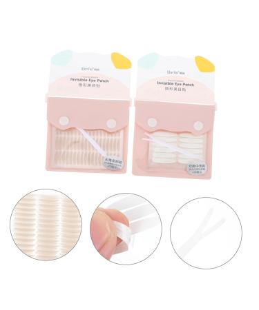 Healeved 2 Lace Double Eyelid Sticker Double Sides Tape Eyelid Lift Tape Double Stick Tape Eyes Cosmetics Accessories Natural Double Eyelid Tapes Breathable Hot Melt Adhesive Tool 8x6.5cm As Shown 1 - Buy Online on GoSupps.com