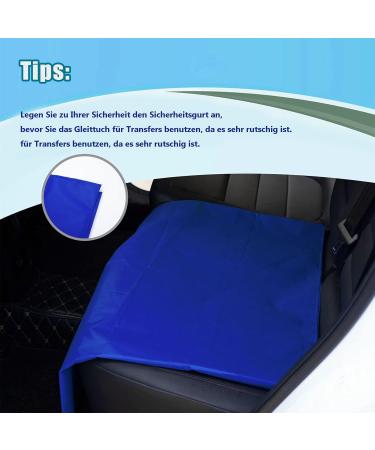 Reusable Sliding Cloth for Bed Transfers | Bariatric & Elderly Care Aid (60x68cm) - International Shipping Available - Buy Online on GoSupps.com