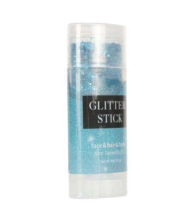 DAUZ Face Glitter Wide Application Makeup Sequins Glitter for Concert (Blue)