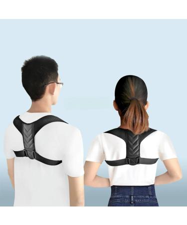 Back Posture Corrector Brace Support Belt Clavicle Spine Back Shoulder Lumbar Posture Correction Shoulder Back Blet black XL - Buy Online on GoSupps.com