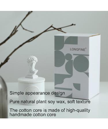 David Essential Oil Gypsum Scented Candles Gift Box - 72H Aromatherapy Set for Home | Perfect for Birthdays Thanksgiving Christmas & Valentine's Day - Buy Online on GoSupps.com