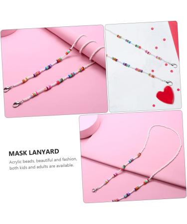 Gatuida 4pcs Mask Anti-Drop Chain Shot Glasses | Multipurpose Child Polymer Clay Decor - Buy Online on GoSupps.com