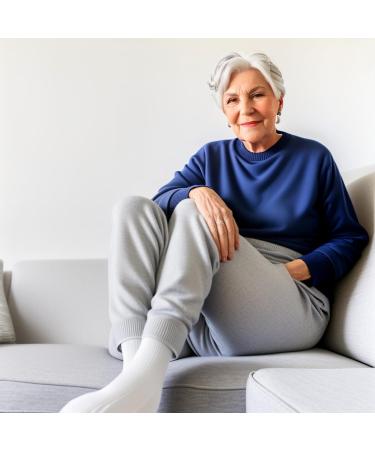 Women s Diabetic Crew Socks - Extra Wide & Super Soft Non-Binding Top | 4 Pack Medium Mix - Comfort & Style for Spring - Buy Online on GoSupps.com