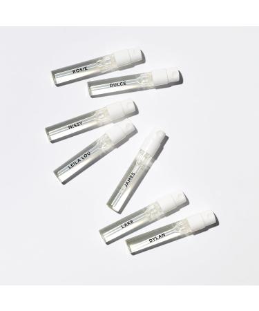 By Rosie Jane Discovery Perfume Set - 7 Piece Travel Size Perfume Set - Gift Set Includes Scents Missy Dulce Leila Lou James Lake and Dylan - Clean Perfume for Women (7 Count) - Buy Online on GoSupps.com