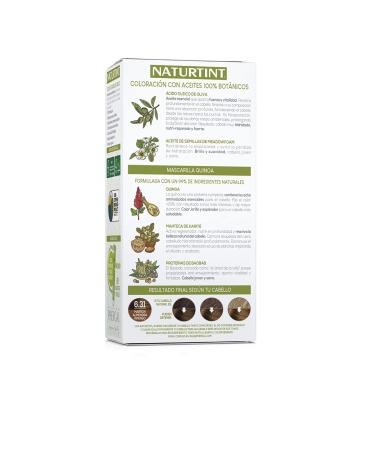 Natureint 6.31 Intensive Almond Brown Hair Color - Ammonia-Free 100% Gray Coverage Natural & Long-Lasting - 1 Pack - Buy Online on GoSupps.com