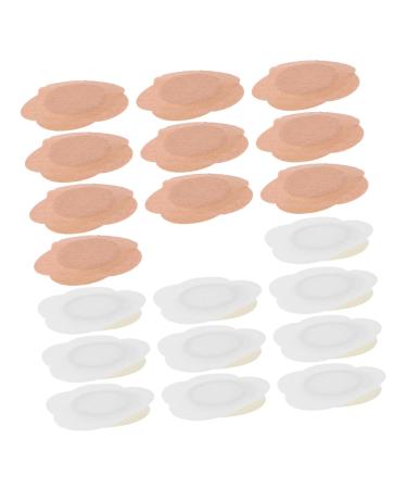 FONDOTIN 40 Pieces Castor Oil Paste Castor Oil Patch Castor Oil Wrap For Abdomen Feet Castor Oil Wrap Knee Abdomen Castor Oil Patches