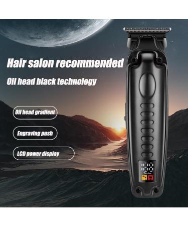 Hair Clippers for Men Professional Gradient Oil Head Engraving Hair Clipper Metal Cover Luxury Texture Body Beard Trimmer Barber Shaver - Buy Online on GoSupps.com
