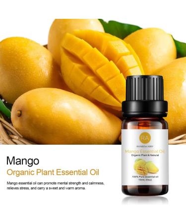 100% Pure Organic Mango Essential Oil - Aromatherapy Diffuser Massage & Skin Care (10ml - Buy Online on GoSupps.com