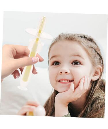 Healvian 8 STK Baby Toothbrush Set - Travel-Friendly Smooth Bristle Silicone Newborn Mund Cleaner - Buy Online on GoSupps.com