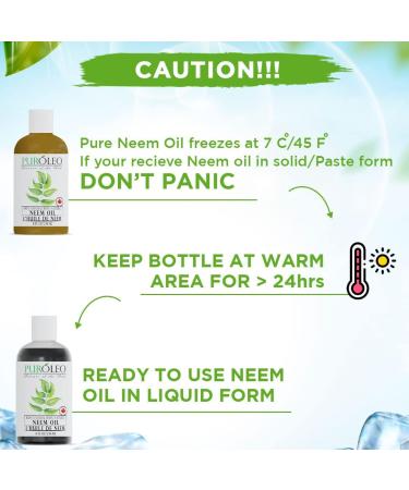 PUROLEO NEEM Oil 8 Fl Oz/236 ML (Packed In Canada) Pure and Natural Neem Oil for Multipurpose Use | Neem Oil extracted from NEEM Plante Chemical free Neem Oil Spray 236 ml (Pack of 1) - Buy Online on GoSupps.com
