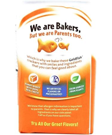 Pepperidge Farm Goldfish Baked Cheddar Snack Crackers - 187g - Buy Online on GoSupps.com