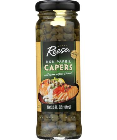 Reese Non Pareil Capers, 3.5-Ounces (Pack of 12) Non Pareil 3.5 Fl Oz (Pack of 12)