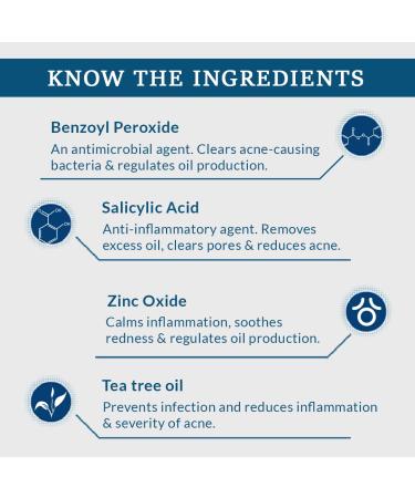 FCL 2% Benzoyl Peroxide Face Wash - B-Prox 10 Acne Cleanser Oil Control Blackhead Exfoliator Soap-Free Non-Drying | 3.38 FL Oz - Shop Internationally - Buy Online on GoSupps.com