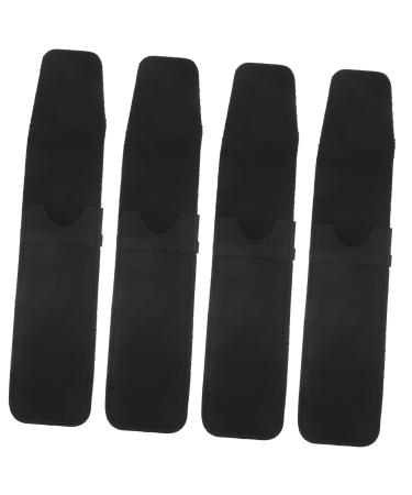 Minkissy 4 piece of razor falling shaving case men razor accessories shaving shaver shavering razor shaver razor protective cover Handbook Razor box leather bag razor bag travel leather case