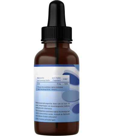 Vihado Zinc Drops - High-Dose Immune Support 420-Day Supply 100 ml | Faster Absorption Than Zinc Tablets - Buy Online on GoSupps.com