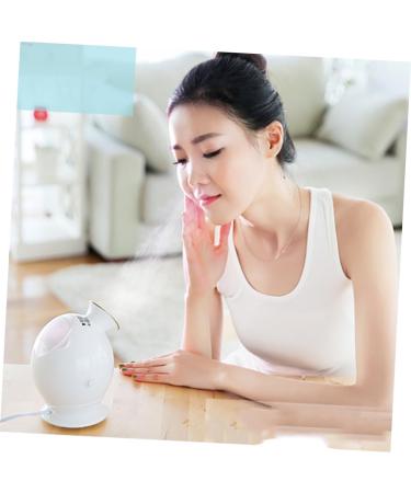 DRESSOOS 1pc Face Humifigier Steamer for Face Hair Steamer Portable Humidifiers White and Face Steamer - Buy Online on GoSupps.com
