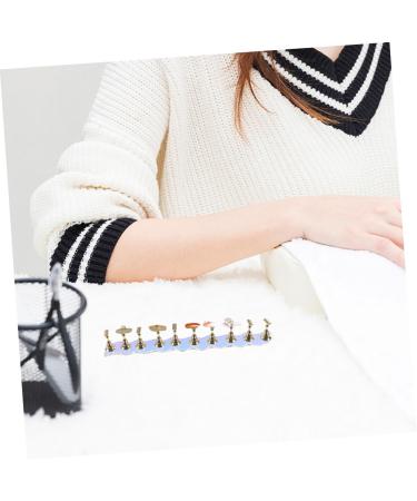 2 Sets Fake Nail Stand Nail Practice Stand Artificial Nails Holder Nail Display Stand False Nail Stands False Nails Display Holder Nail Tips Holder Acrylic Glossy Manicure Tools - Buy Online on GoSupps.com