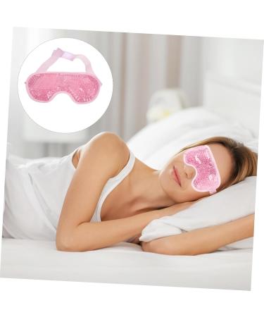 FRCOLOR 1pc Cold Compress Hot Compress Eye Mask Compress Eye Pad Eye Patch Hot Cold Eye Cooling Gel Sleeping Blindfold Practical Patch Gel Eye Cooling Patch Red Hot and Cold Sleep Stickers Red 20X10X1CM - Buy Online on GoSupps.com