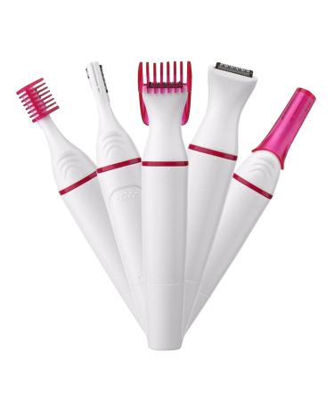 Electric razor for women 2-in-1 eye brewer and pain-free eyebrow epilator for face eyebrows lip nose legs armpit bikini electric shaver - Buy Online on GoSupps.com