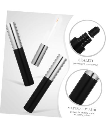 DRESSOOS 4pcs Refillable Eyelash Grow Oil Mascara Wands and Tubes Eyeliner Tube Eyeliner Bottle Empty - Buy Online on GoSupps.com