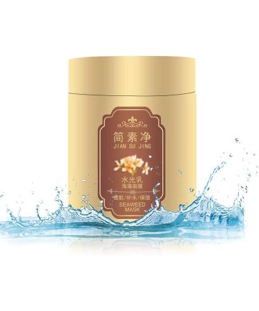 Seaweed Face Masks Powder Seaweed Hydration Facial Mask Skin Care Pore Contraction Balance Water and Oil Deep Moisturizing Hydrating Face Treatment Mask 120g - Buy Online on GoSupps.com