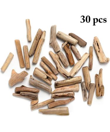 Zoylink 30PCS Driftwood Pieces for DIY Crafts | Natural Aquarium Decor & Fish Tank Ornaments - Buy Online on GoSupps.com