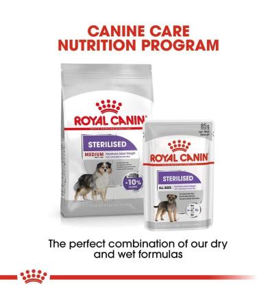 Royal Royal Canine Adult Sterilised Medium 10kg 10000g - Buy Online on GoSupps.com