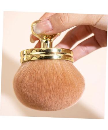 FRCOLOR Fluffy and Soft Makeup Brush Setting Powder Brush for Loose Powder Blush for Makeup Blush Makeup Brush Cosmetic Brush Blush Brushes Professional Makeup Kit Travel Makeup Brushes 8.50X7.00X7.00CM Golden - Buy Online on GoSupps.com