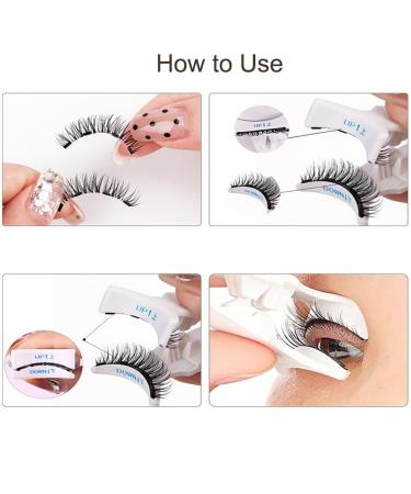 Buy Lumentes Magnetic Eyelashes | Natural Look Reusable Kit with Applicator | No Glue Needed | International Shipping - Buy Online on GoSupps.com
