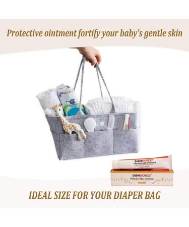 Sion Biotext Baby Diaper Rash A&D Ointment (4oz) - Healing Cream for Dry Irritated Skin, Cuts, Burns - Baby Care Moisturizer & First Aid - Buy Online on GoSupps.com