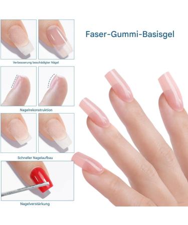  gifyym Nail Builder Gel - Instant Repair Gel - Quick Repair Nails - 15 ml - Fast Drying for Home Manicures - Buy Online on GoSupps.com