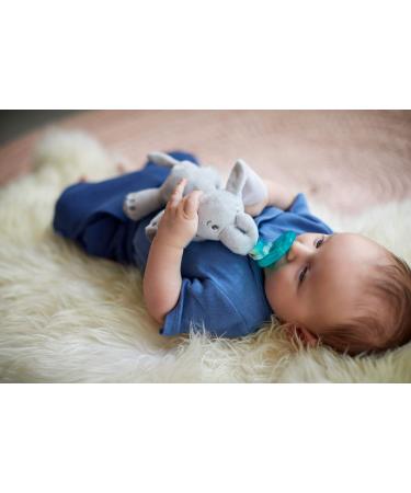 Philips AVENT Soothie Snuggle Pacifier Holder with Detachable Pacifier 0m+ - Elephant SCF347/03 - Buy Online on GoSupps.com