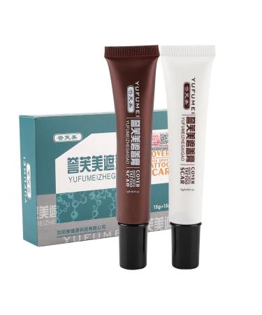 Professional Waterproof Tattoo and Scar Concealer - Cover Cream for Birthmarks, Spots, and Makeup - Set of Waterproof Concealers - Buy Online on GoSupps.com