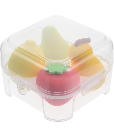 FRCOLOR 16 Pieces Square Fruit Beauty Egg Makeup Sponges Makeup Tools Stirrer Beauty Blender Cosmetic Powder Puffs for Girls Portable Powder Puffs Liquid Cosmetics Blush - Buy Online on GoSupps.com