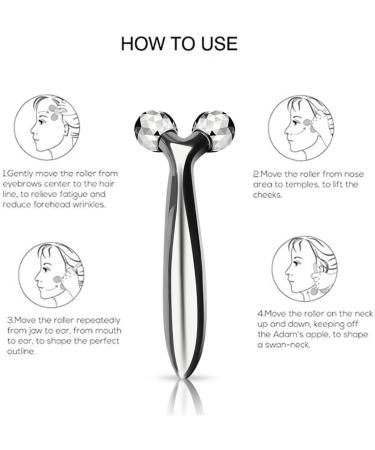 3D Facial Massage Device & Body Buyer Scooter | 360 Rotating Massage Roller for Lifting Tightening & Muscle Relaxation - Buy Online on GoSupps.com