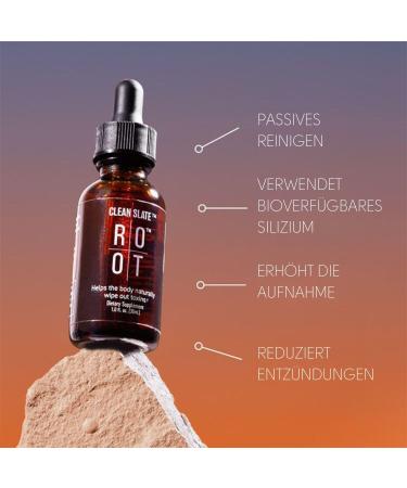 Buy THEROOTBRANDS Root Wellness Clean Slate - Bioavailable Silicic Acid with Vitamin C (30 ml) | International Shipping Available - Buy Online on GoSupps.com