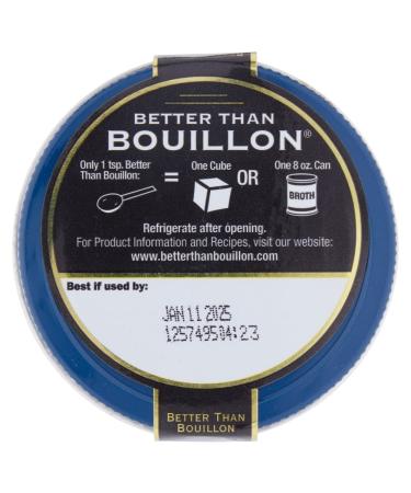 Better Than Bouillon Reduced Sodium Roasted Chicken Base - 8-Ounce Jar (Pack of 4), 38 Servings, Made with Seasoned Roasted Chicken - Buy Online on GoSupps.com