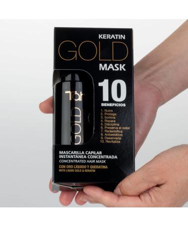 TAHE 10 in 1 Botanic Acabado-Keratin Gold Spray Mask 125 ML - Buy Internationally for Luxurious Hair Care - Buy Online on GoSupps.com