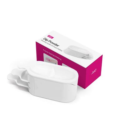 2 in 1 Dip Powder Recycling System & French Tip Model Nail Tray - White - Buy Online on GoSupps.com