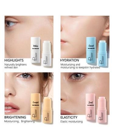 Face Primer Hydrating Stick Balm | Moisturizer & Serum for Hydration Brightening & Skin Elasticity - Ideal for Face & Body - Buy Online on GoSupps.com