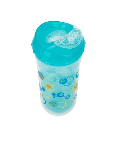 Nuby No-Spill Insulated Cool Sipper - Aqua 9oz/270ml | 1 Pack - Buy Online on GoSupps.com