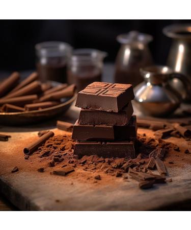 Monbana Box 800 g Assortment of 200 chocolate squares. 10 different flavors milk chocolate black 70%... - Buy Online on GoSupps.com