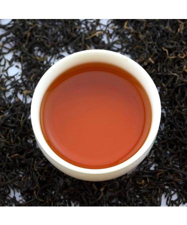 GOARTEA Th Noir 250g / 8.8oz Nonpareil Supreme Fujian Jinjunmei Eyebrow Chinese Black Tea Loose Leaf - Golden Buds Black Tea Bags - Buy Online on GoSupps.com