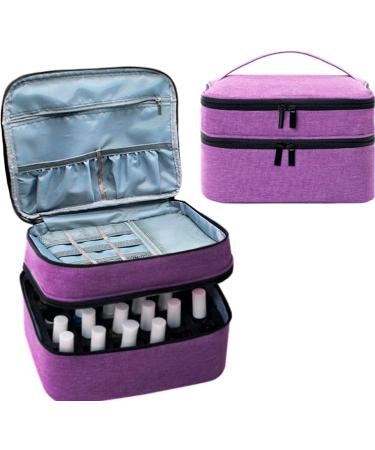 Nail Polish organizer bag Purple - Buy Online on GoSupps.com