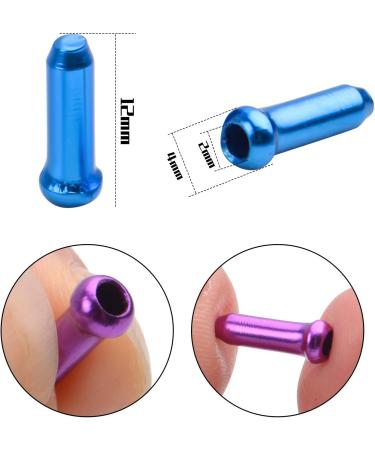 100pcs Cable End Caps - Cycling Brake and Shifter Tips for Road and Mountain Bikes | Random Color - Buy Online on GoSupps.com